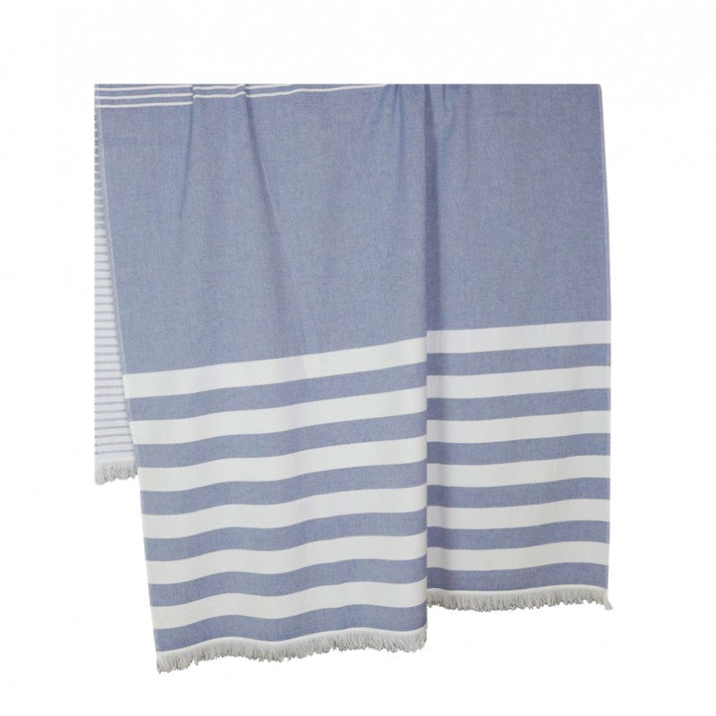 Pludmales pareo WIND, 100% kokvilna, 290g/vm, zils