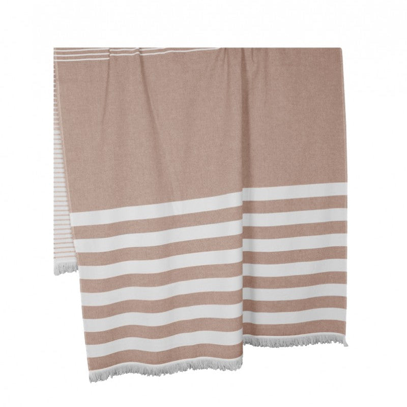 Pludmales pareo WIND, 100% kokvilna, 290g/vm, bēšs