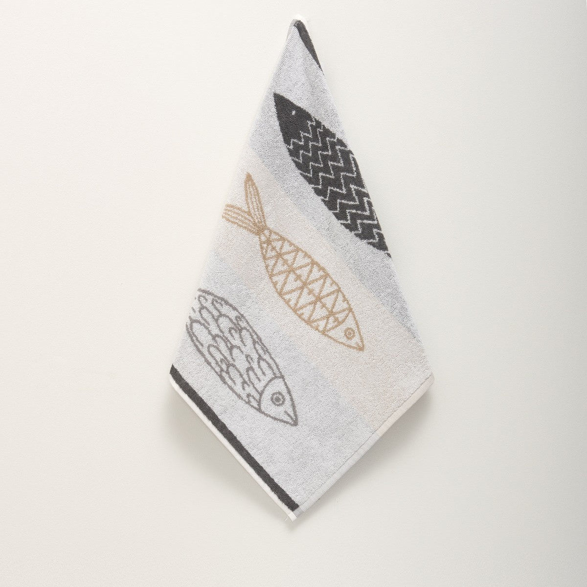 Virtuves dvielis MARIS, 100% kokvilna, 440 g/kvm, frotē audums, 50x50 roku dvielis, pelēks