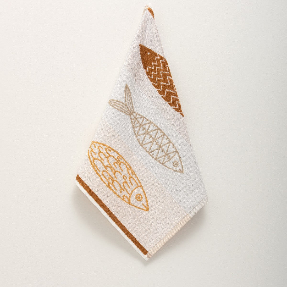 Virtuves dvielis MARIS, 100% kokvilna, 440 g/kvm, frotē audums, 50x50 roku dvielis, brūns