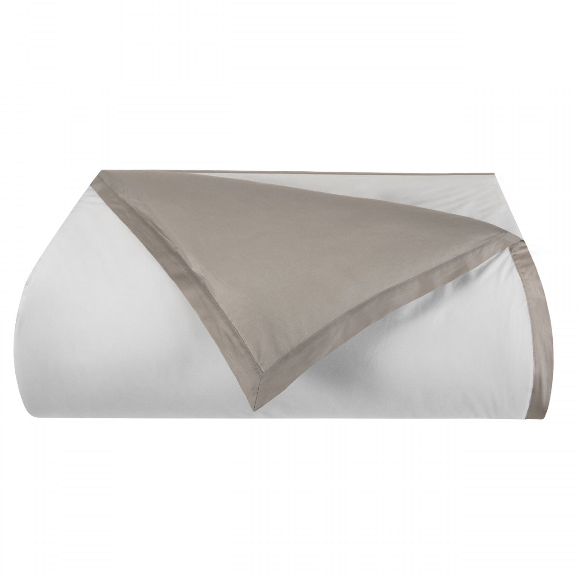 segas pārvalks CAETANO, 100% kokvilna, 300TC satīns, balts ar bēšu