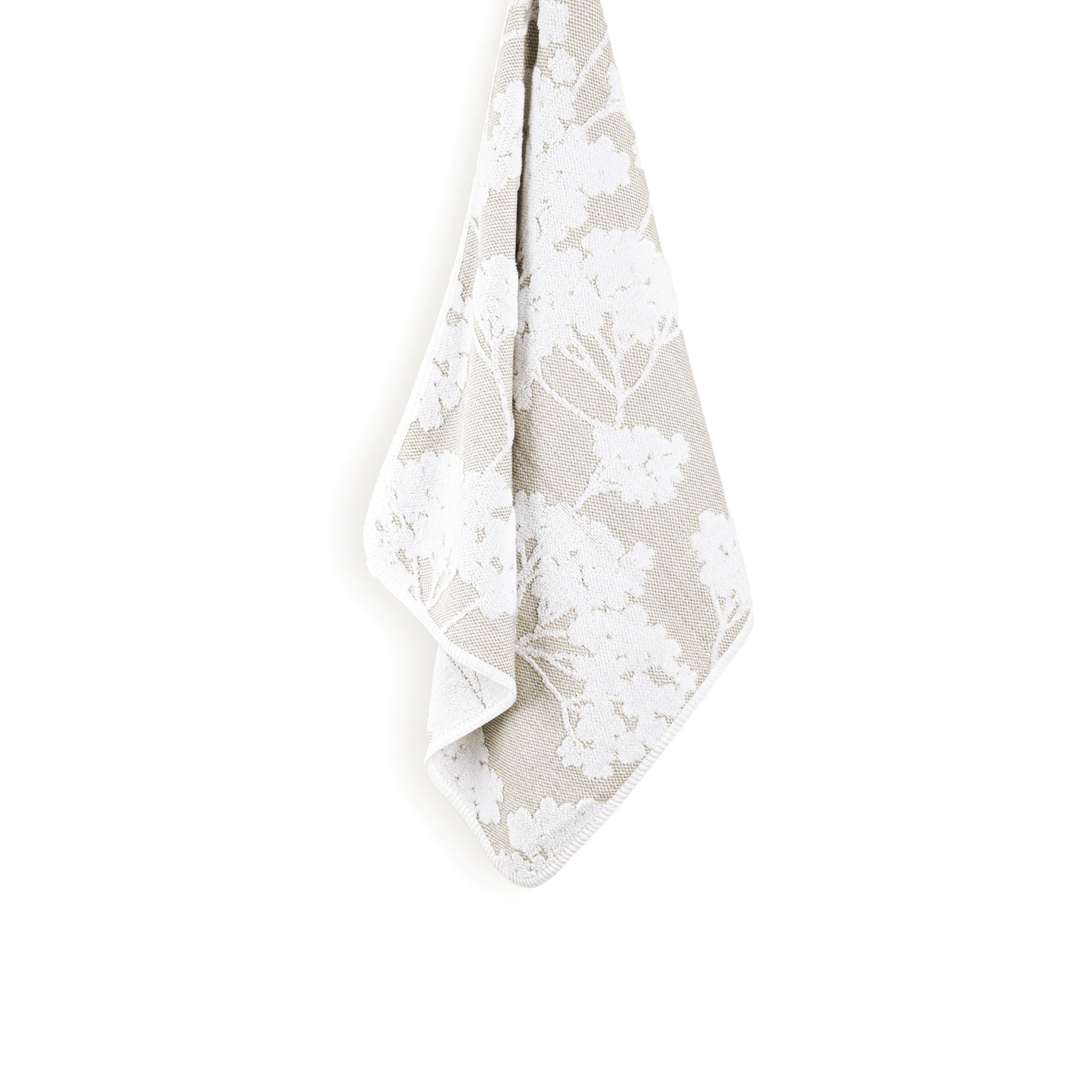 EDEN žakarda dvieļis ar rakstu white linen