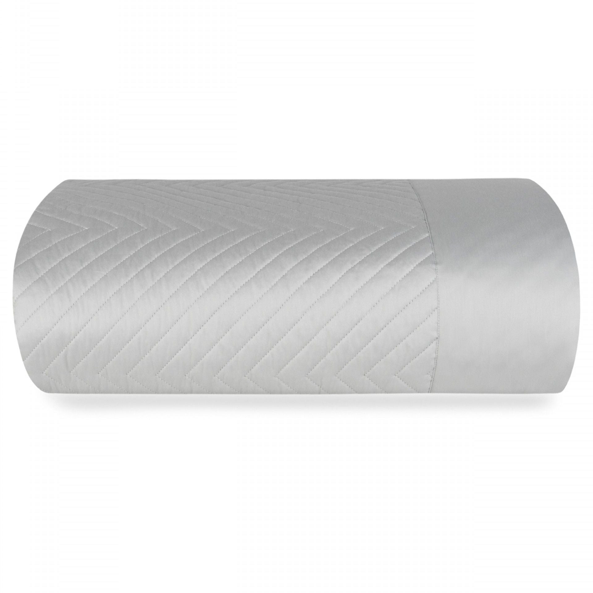 Gultas pārklājsELOISE, 100% kovilna, 300TC Satīns, silver, pelēks