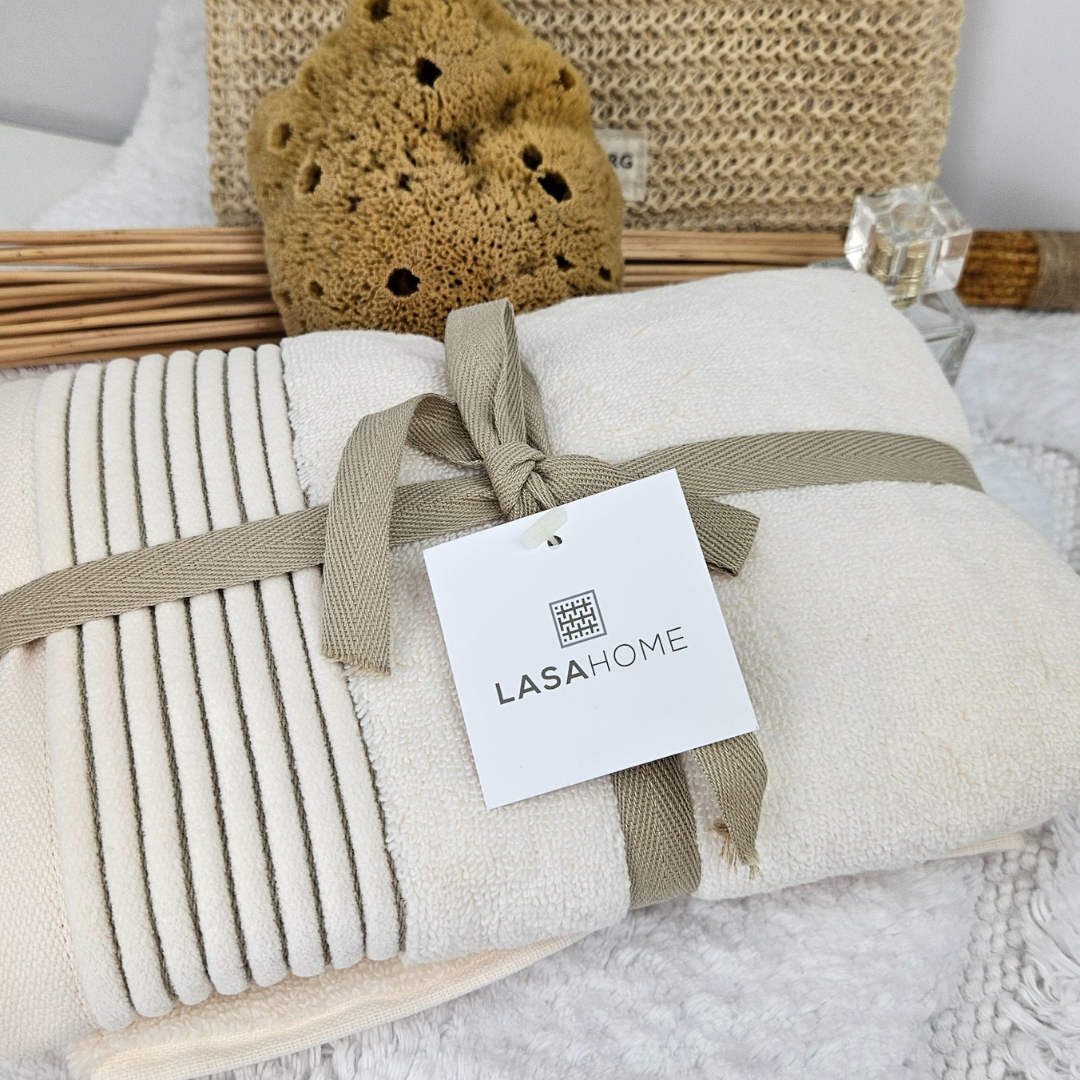 Frotē dvieļi JULIET, 100% kokvilns, 520 g/kvm, zero twist, gaiši bēšs