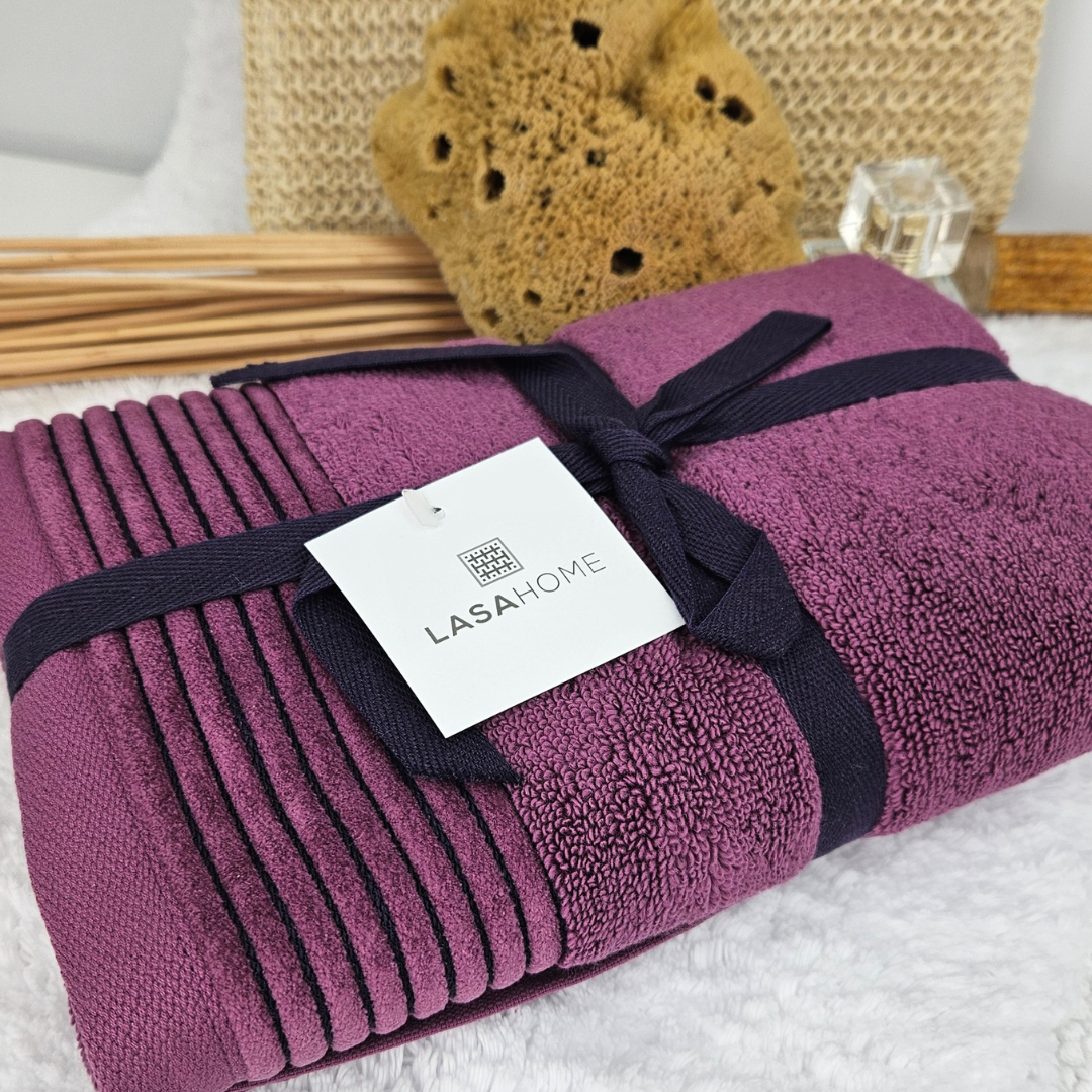 Frotē dvieļi JULIET, 100% kokvilns, 520 g/kvm, zero twist, malva