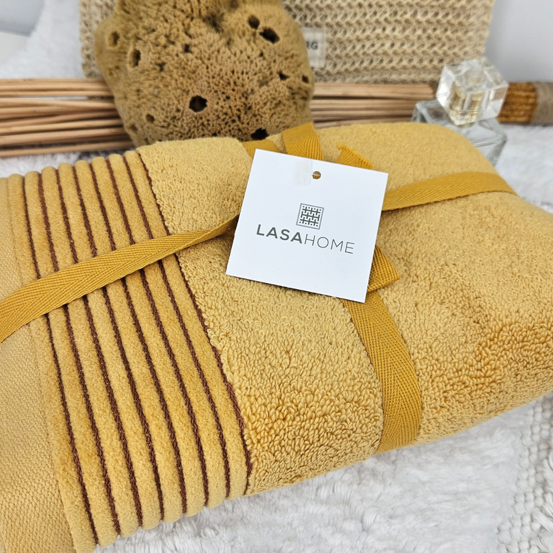 Frotē dvieļi JULIET, 100% kokvilns, 520 g/kvm, zero twist, sun, dzeltens