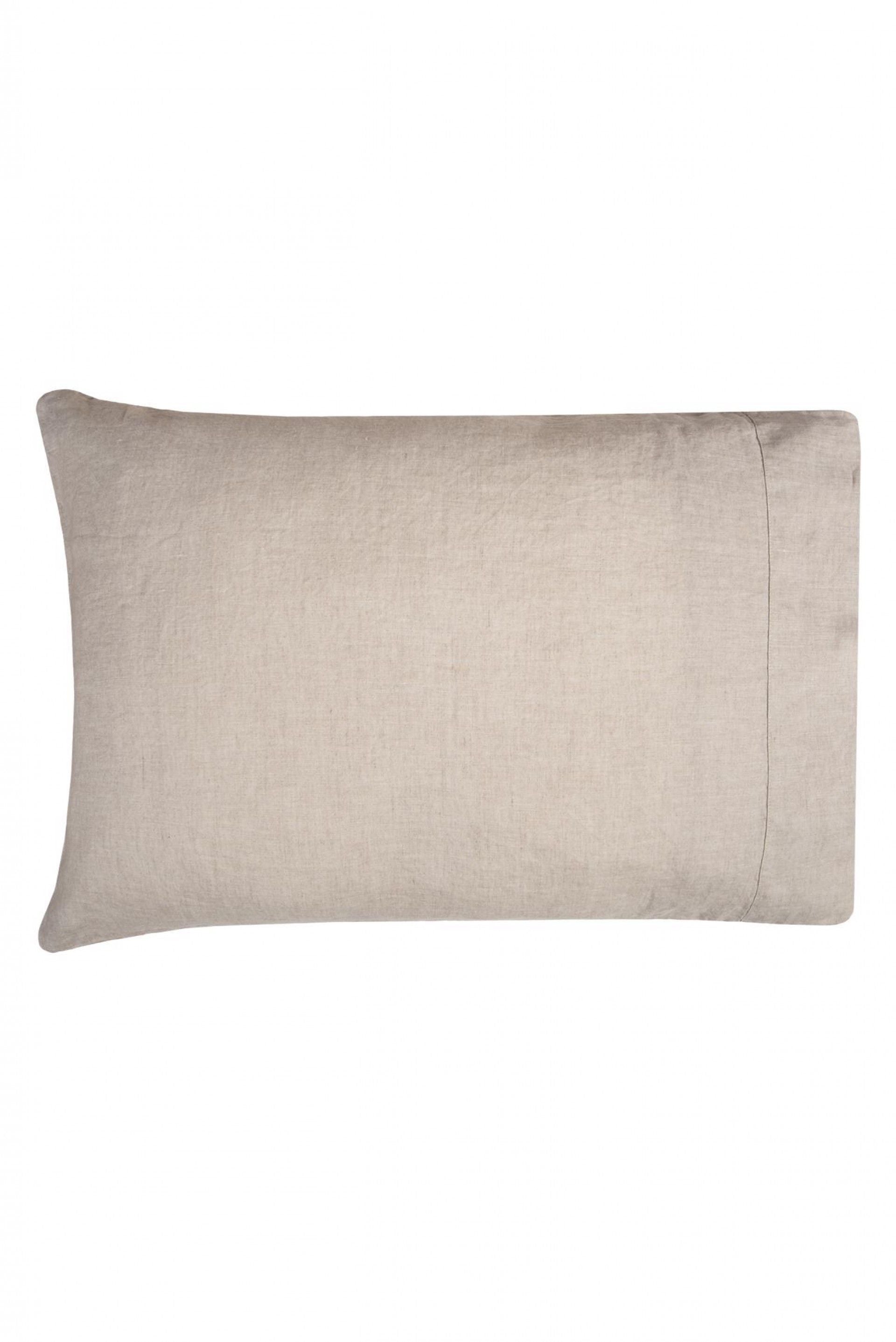 spilvendrāna MILANi, 100% Eiropas lins, Stonewashed, naturāls, flax