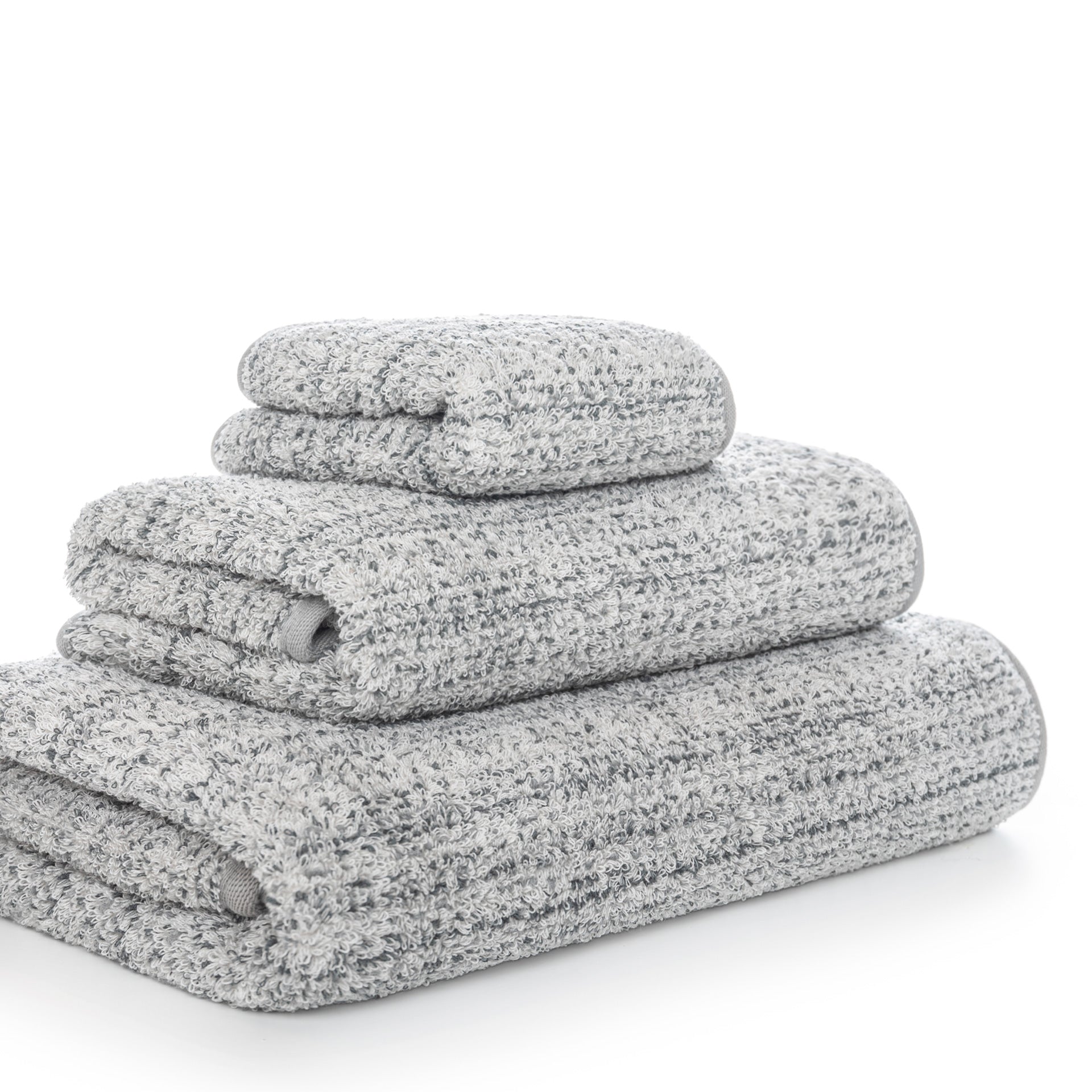 frotē dvielis PORTO, 100% superior cotton, 730g/kvm, storm/silver, antracit/pelēks