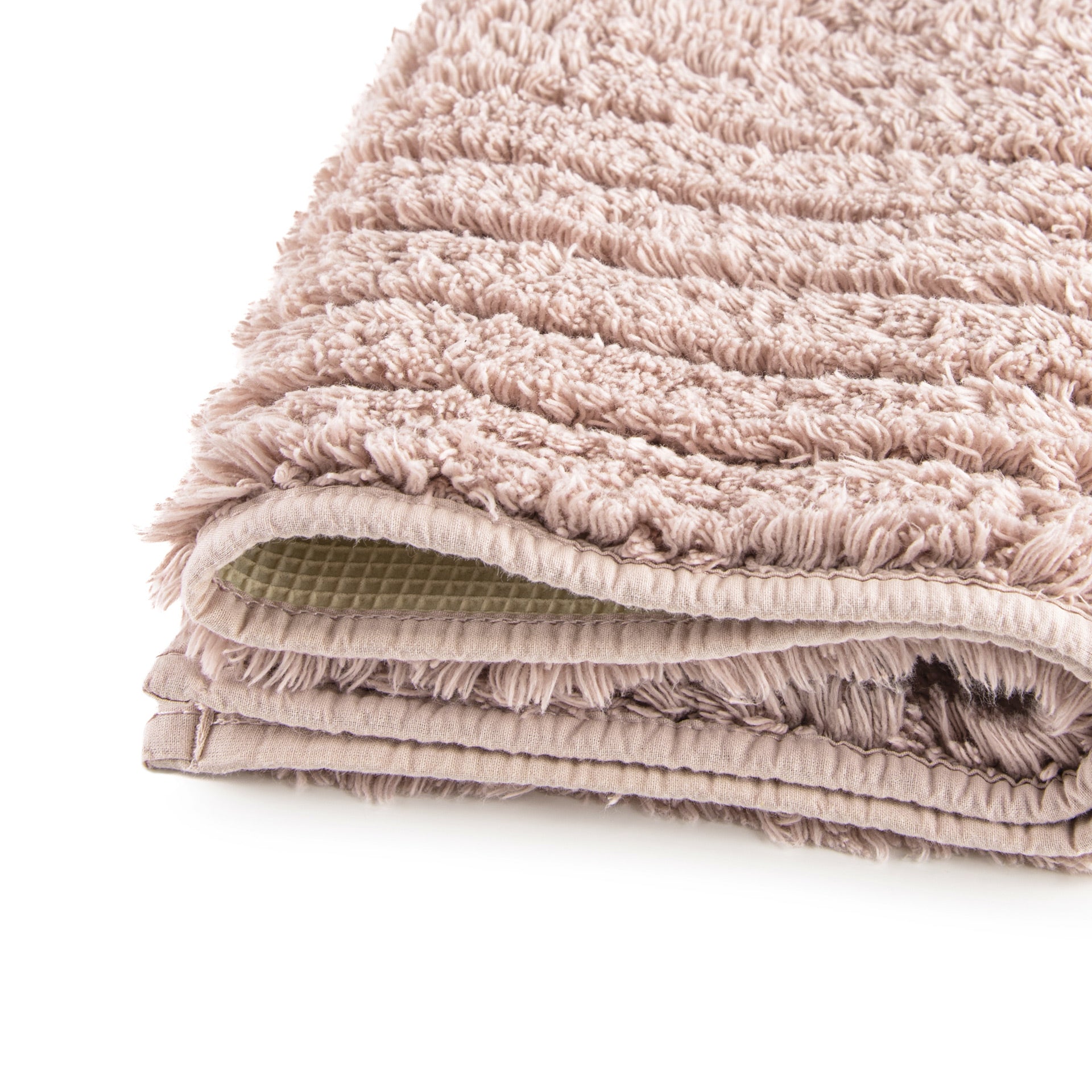 biezs frotē vannas paklājs RIBBON, 100% kokvilna, combed cotton, 1700g/kvm, nud, gaiši rozā krāsa