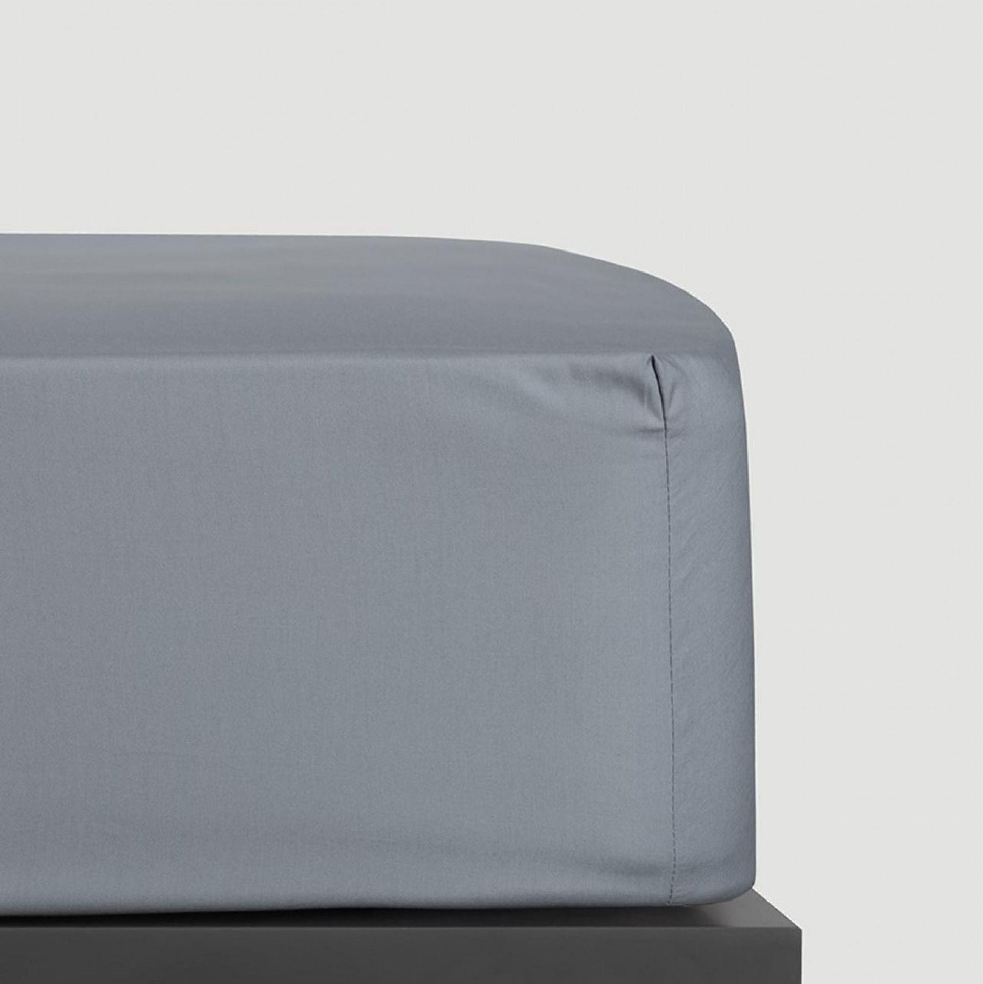 Satin sheets with elastic 100% long staple cotton satin 300TC