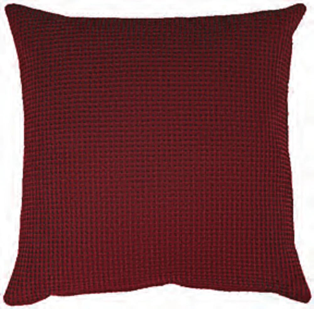 Dekoratīvā spilvendrāna OUTUMN, 100% kokvilna, pildījums 200gkvm poliesters, vafeļaudums, terracota