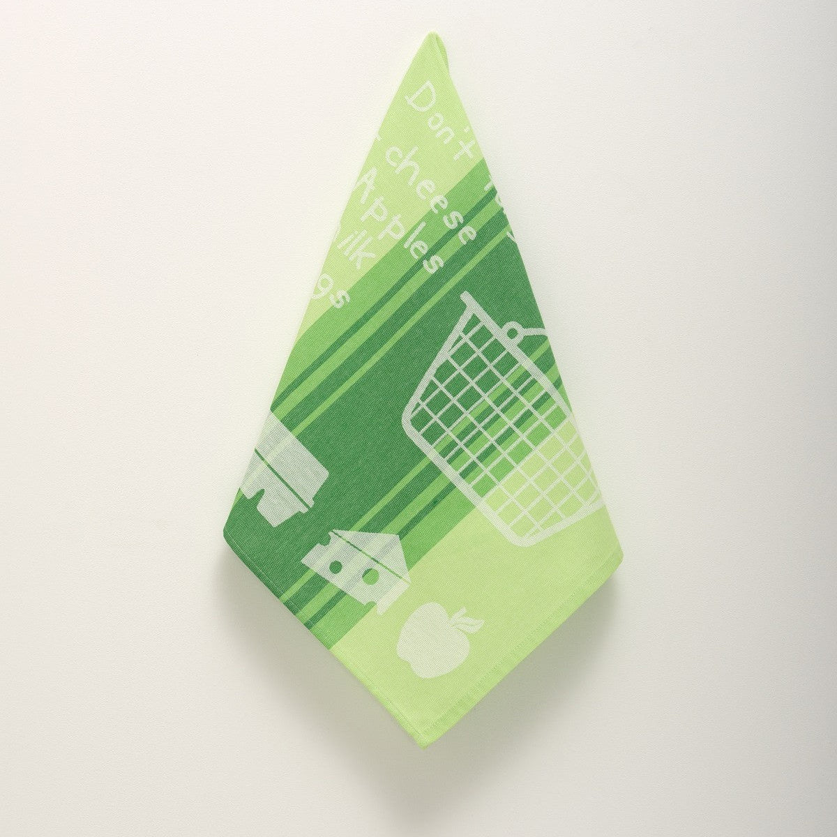 Virtuves dvielis BASKET, 100% kokvilna, 260 g/kvm, frotē audums, 50x70 trauku dvielis, spilgti zaļš