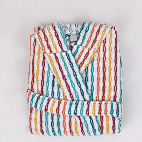 bērnu frotē halāts ar kapuci FUNNY, 100% kokvilna, multicolor