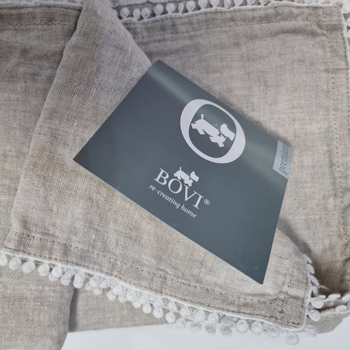 Galda celiņš CAPRI, 100% Eiropas lini, flax, līna krāsa