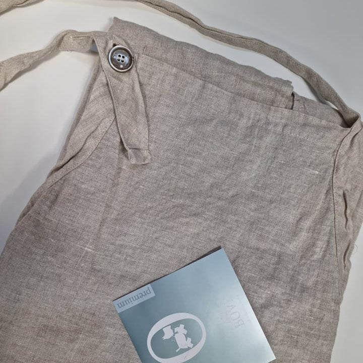 Фартук CAPRI из льна, 100% лён (европейский лён), гибкий.