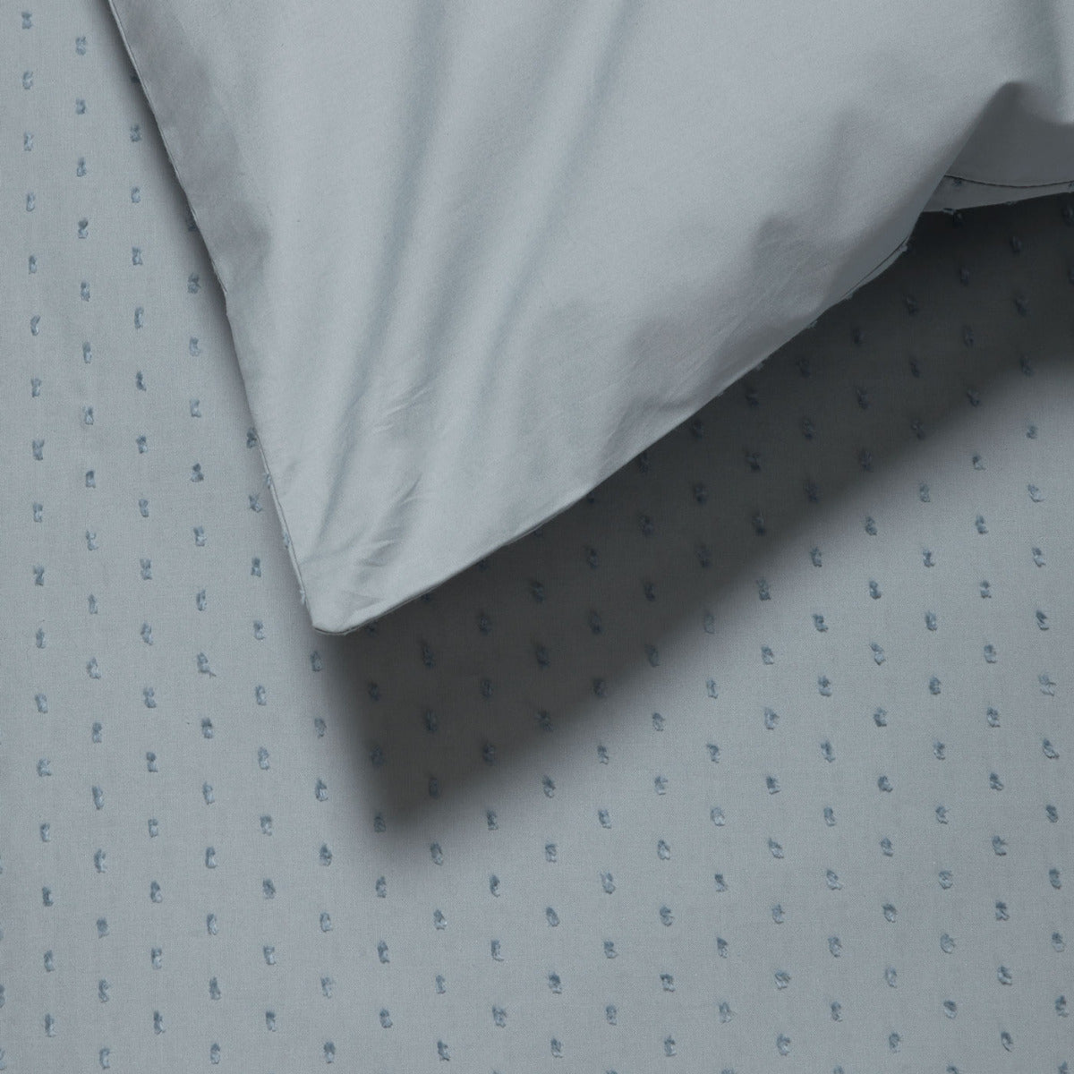 gultas veļa COMPORTA, 100% kokvilna, pelēkzila