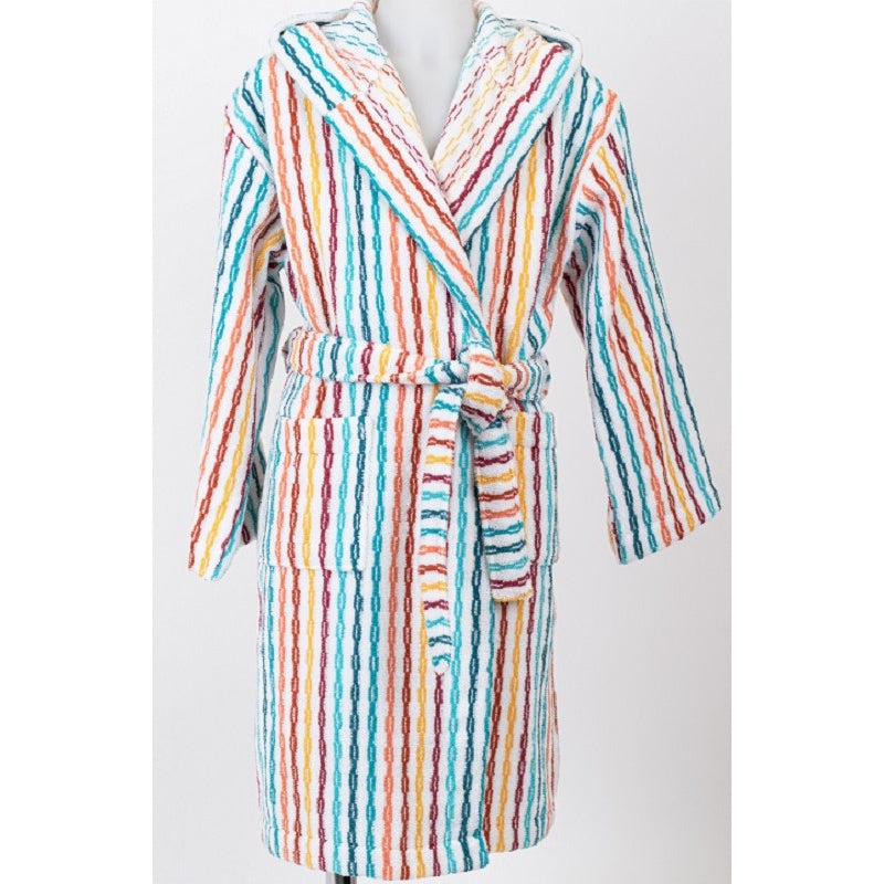 bērnu frotē halāts ar kapuci FUNNY, 100% kokvilna, multicolor