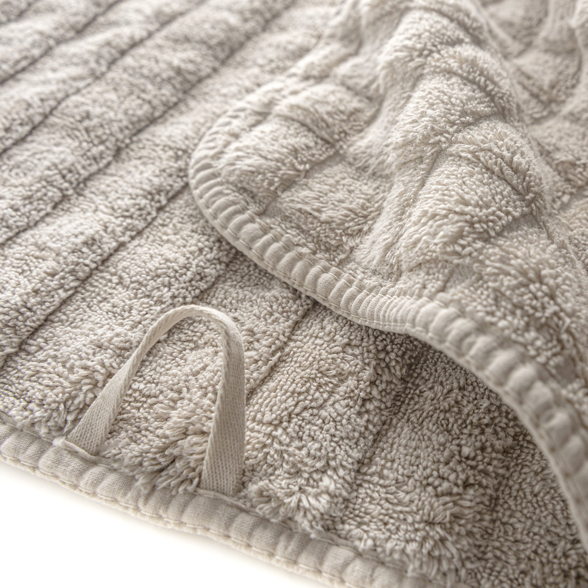 frotē dvielis HEAVEN, 100% superior cotton, Zero twist, 750g/kvm, fog, pelēkbēšs