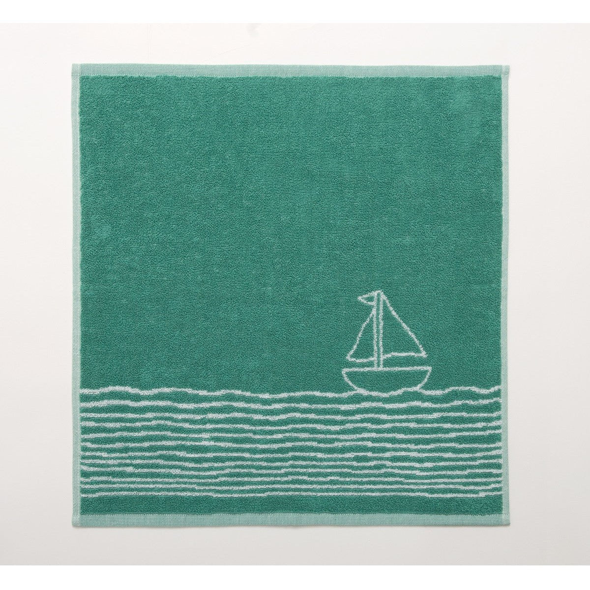 Virtuves dvielis NAUTILUS, 100% kokvilna, 440 g/kvm, frotē audums, 50x50 roku dvielis, zaļš