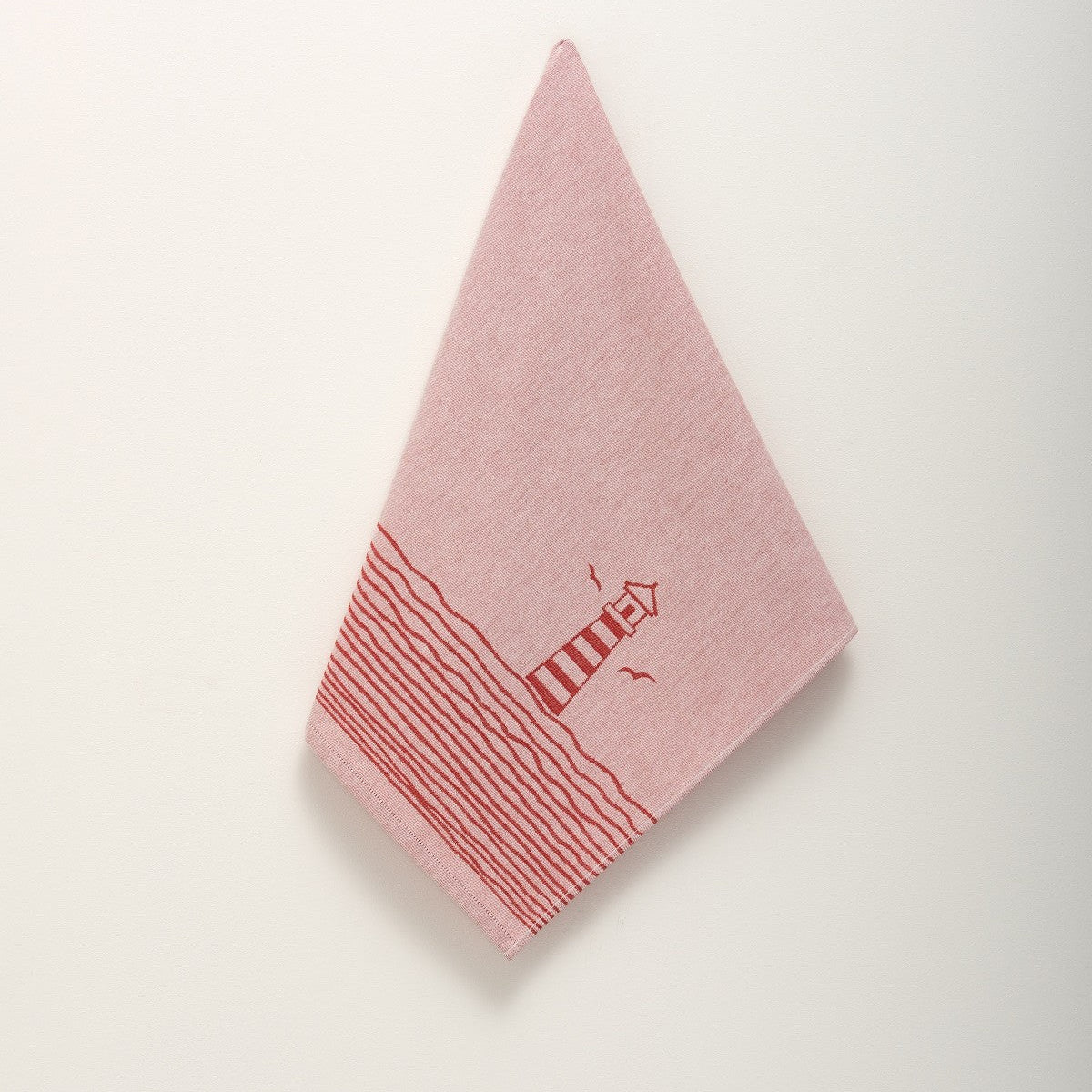 Virtuves dvielis NAUTILUS, 100% kokvilna, 260 g/kvm, 50x70 trauku dvielis, sarkans