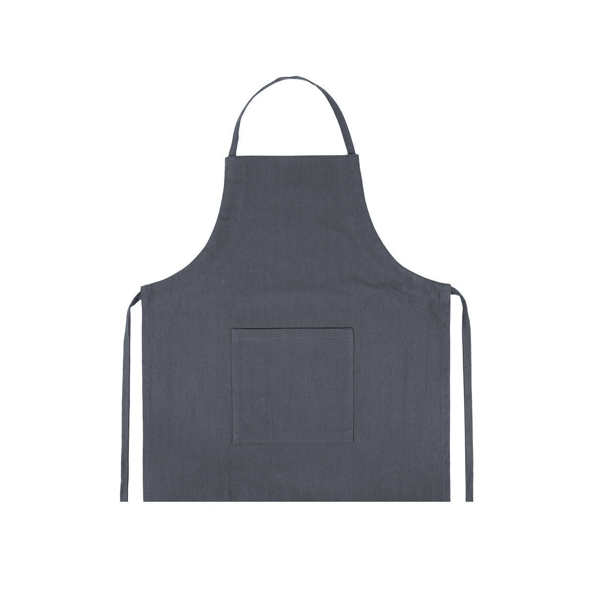 priekšauti PURE, 100% kokvilna, tumši pelēks