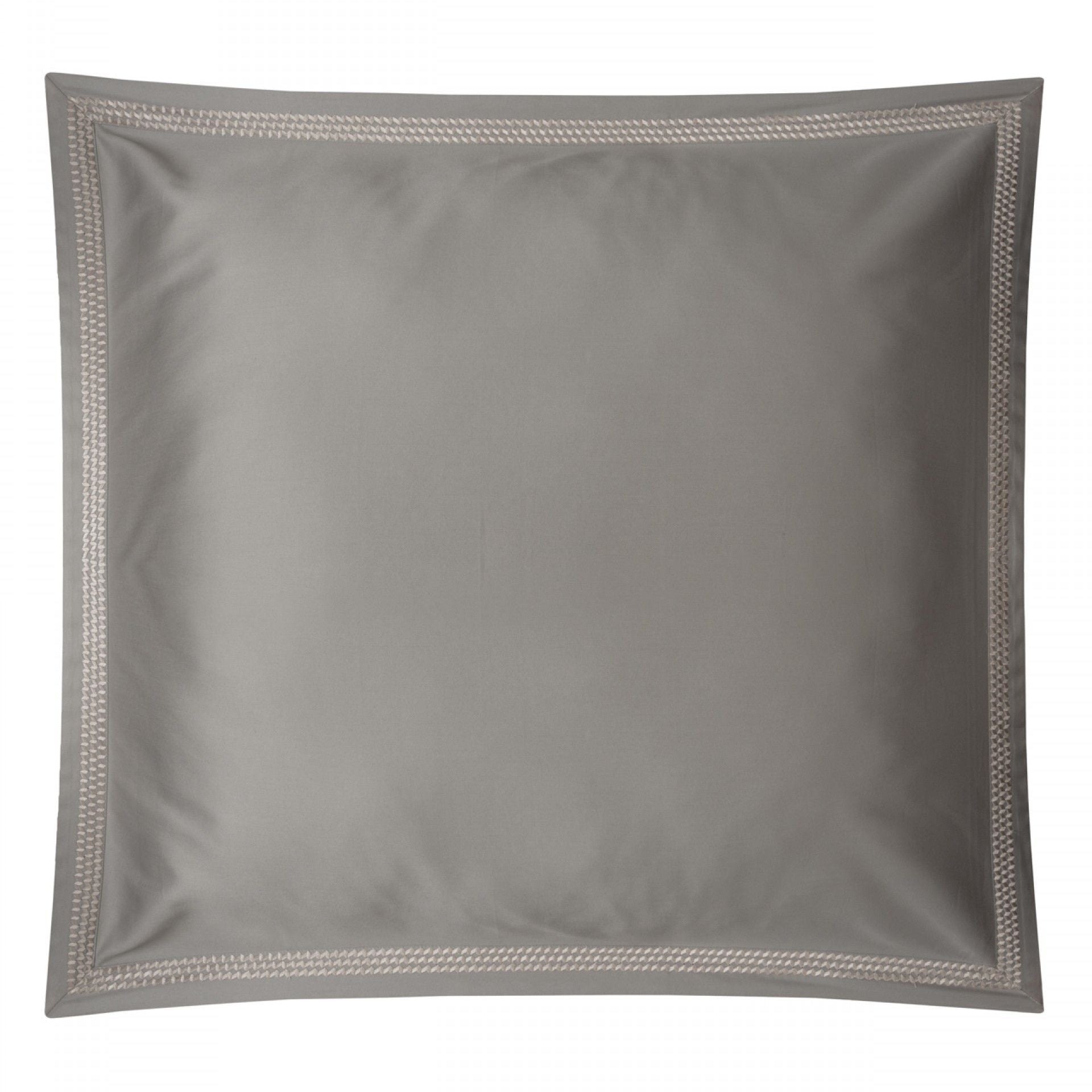 spilvendrāna oxford ROSSIO 100% kokvilna, 300TC satīns,ar izšuvumu, olīvzaļa