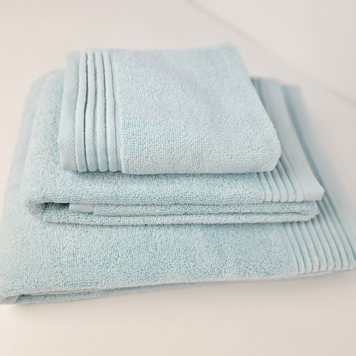 Fotē dvieļi SAVOY, 100% long staple combed cotton, 100% garo šķiedru ķemmētā kokvilna, Zero twist, nulles vīrpšana, 600 g/kvm, gaiši zils