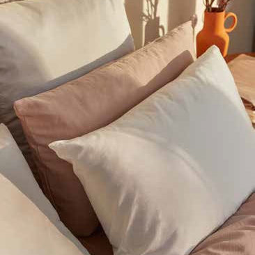 spivendranas SOHO, 100% kokvilna, 300TC satīns, stonewashed, pink ,rozā, pearl, pēŗļu balta,interjerā