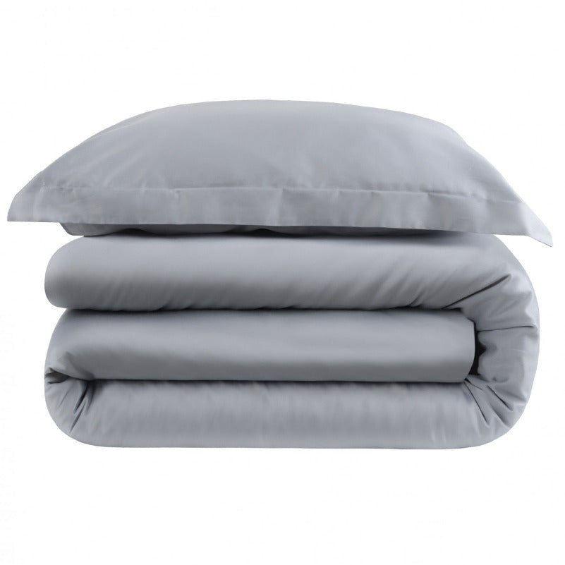 gultas veļa VINCENT, 100% kokvilna, 300TC satīns, pelēk zila