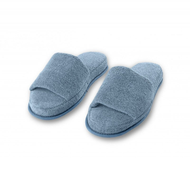 frotē čības DENIM, 100% kokvilna, 360 g/kvm, denim zils