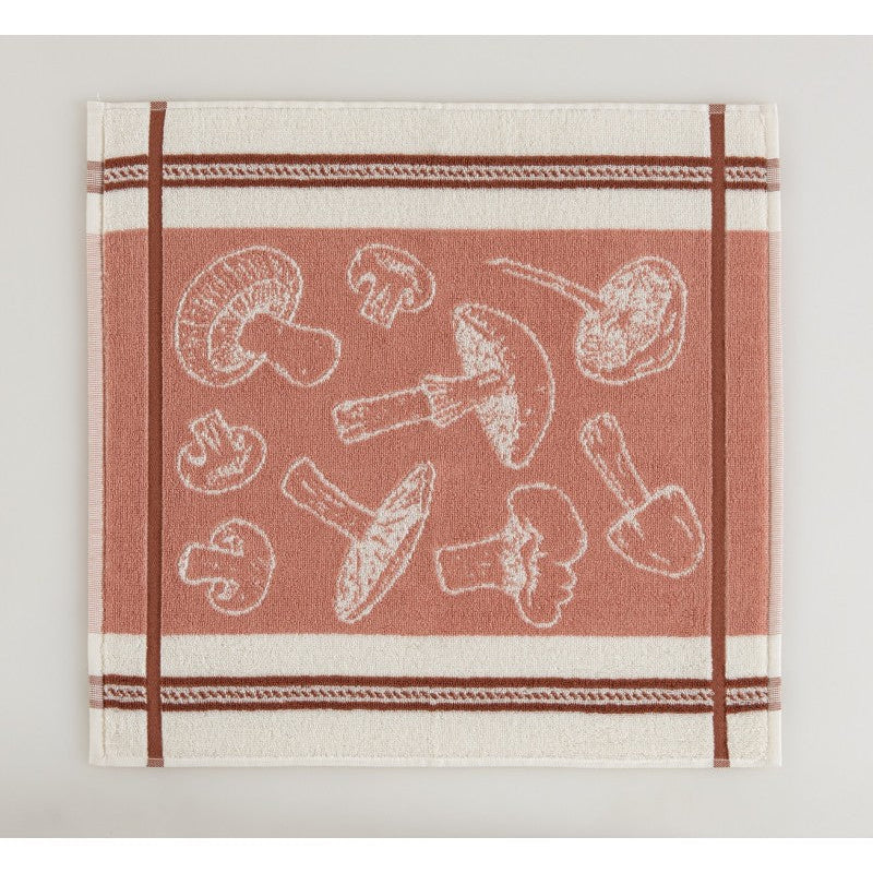 Virtuves dvieļi ZUCCA, 100% kokvilna, 440 g/kvm, frotē audums, roku dvielis 50x50, rozā