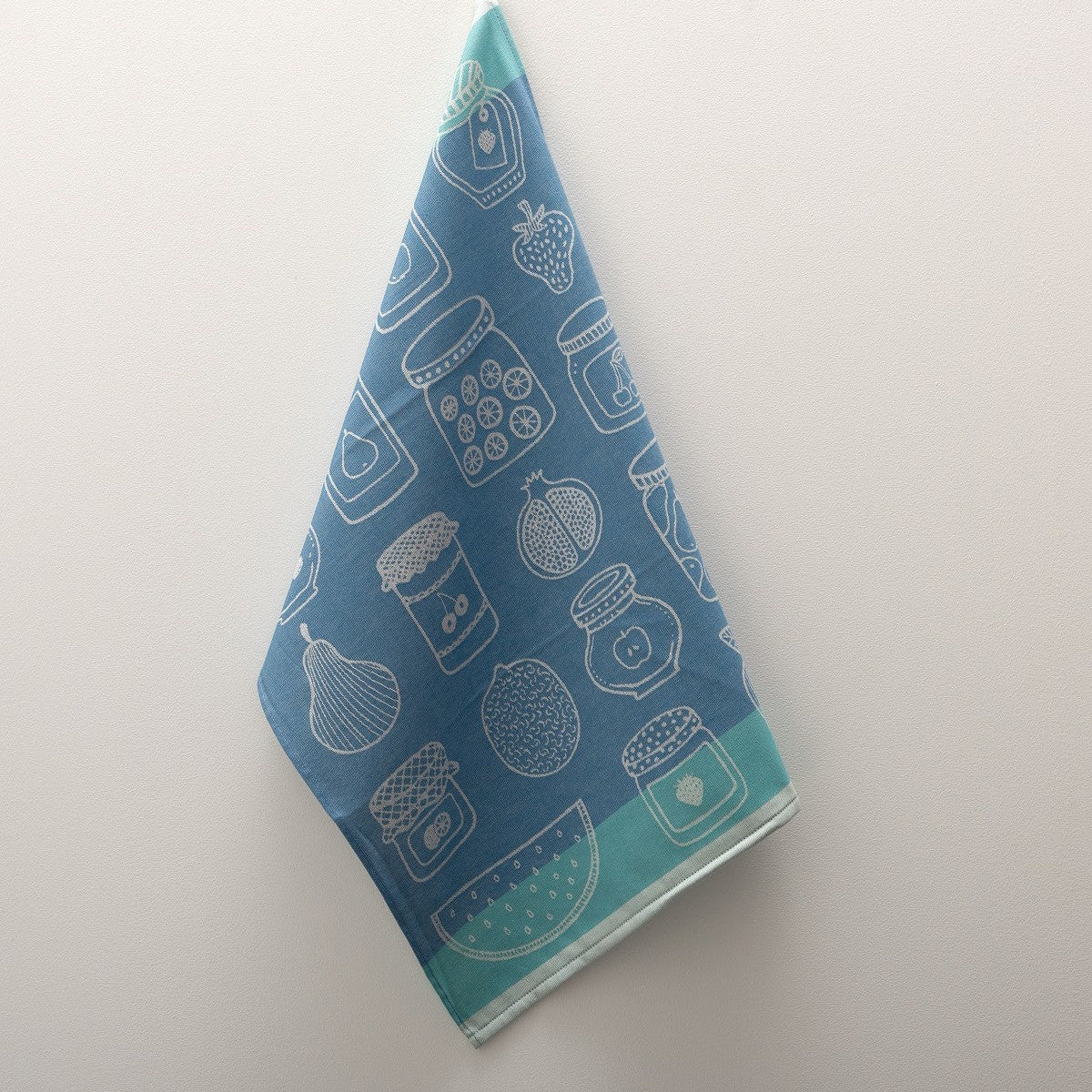 Virtuves dvielis VEG, 100% kokvilna, 260 g/kvm, 50x70 trauku dvielis, zils