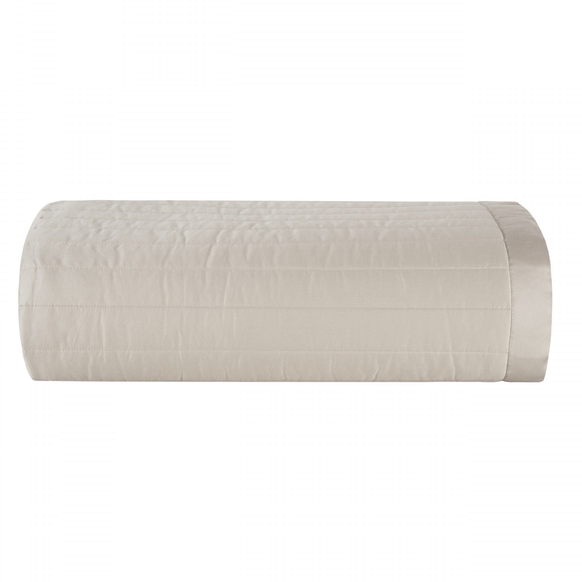 Gultas pārklājs BEAM, 100% kovilna, 300TC Satīns, taupe, bēšs