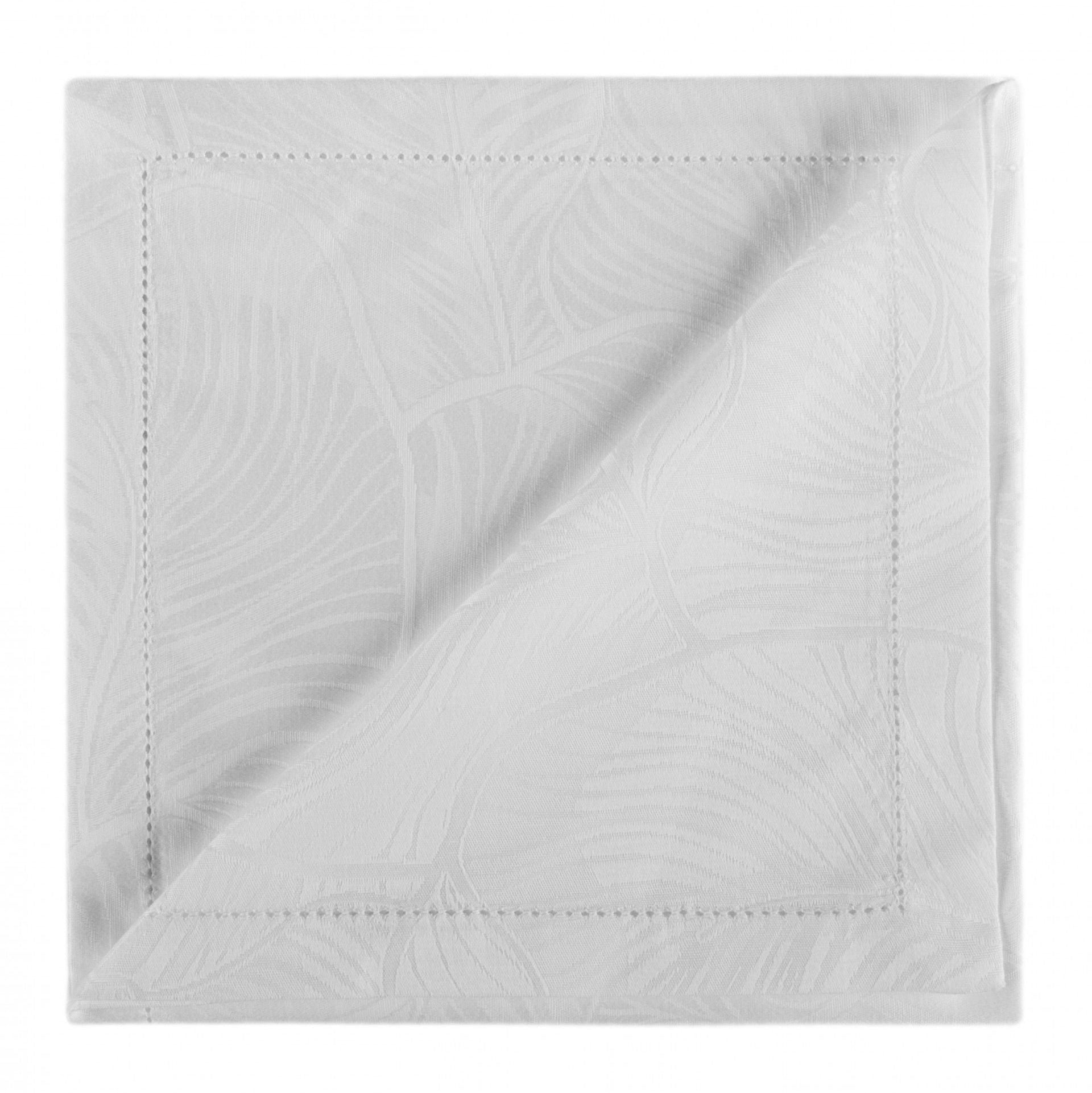 Servēšanas salvete GLORIA, 100% kokvilna, žakards, balta