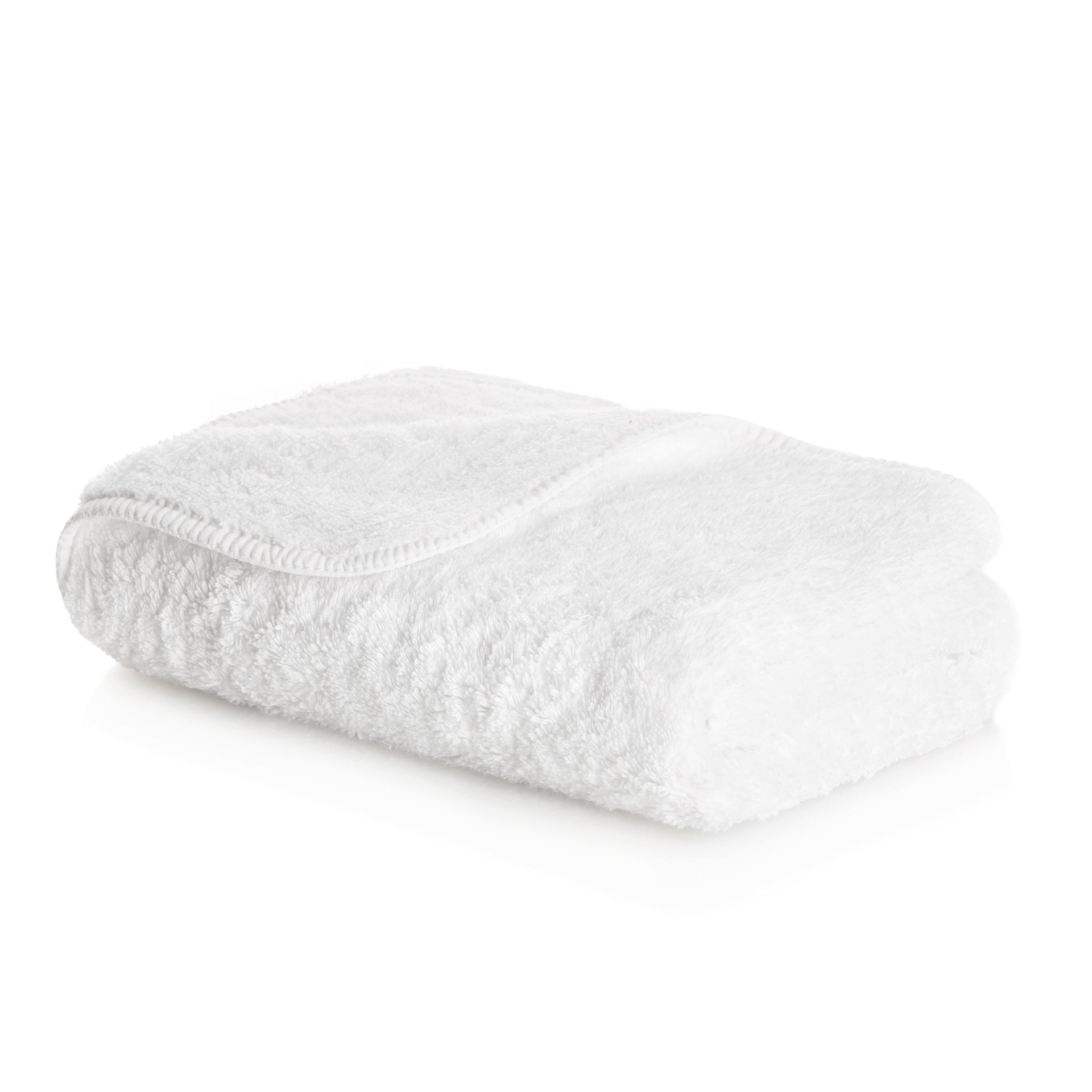 frotē dvielis Long Double Loop, 100% Superior cotton, 700g/kvm,white, balts