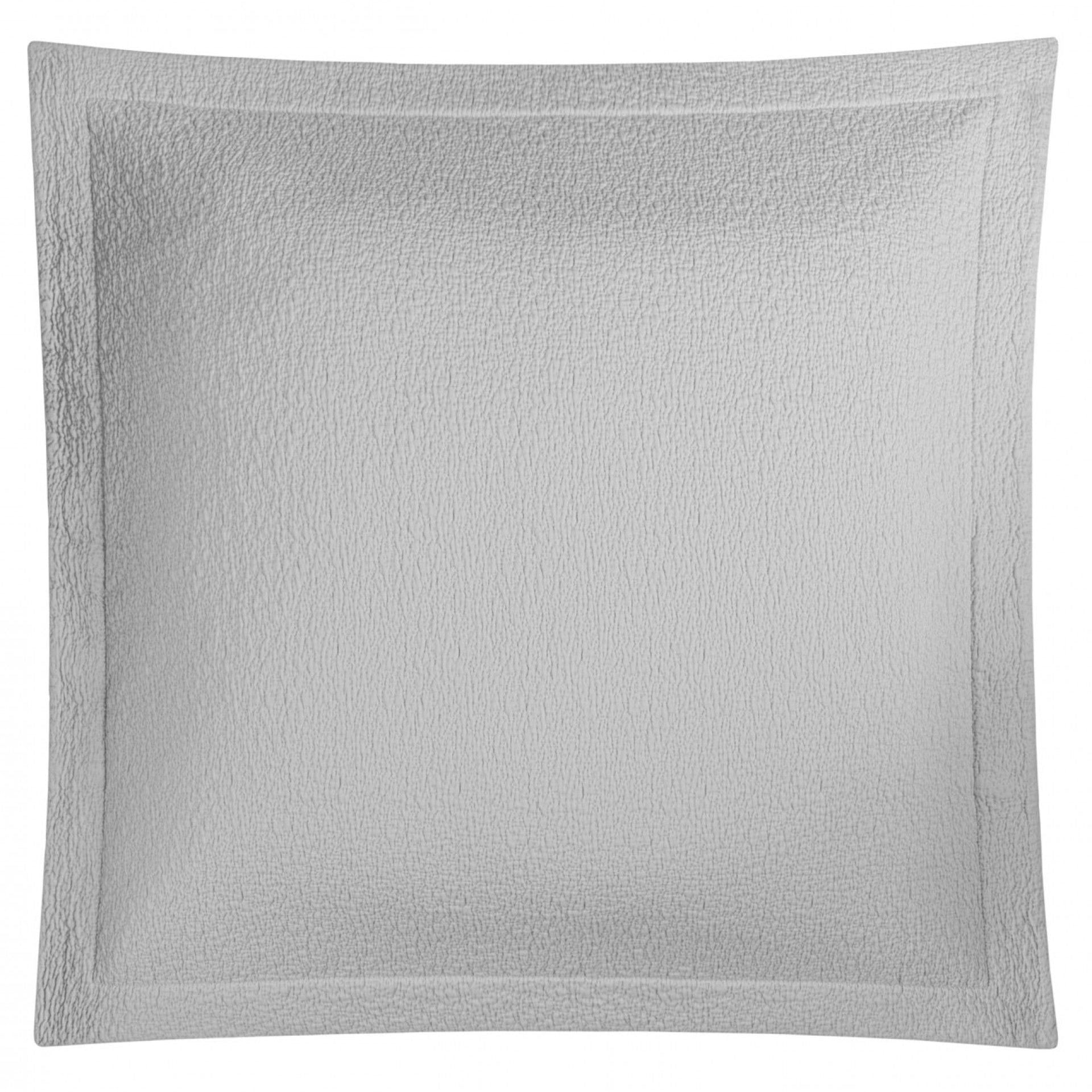 dekoratīvās spilvendrānas LUCCA, 100% kokvilna, matelasse, silver, pelēks