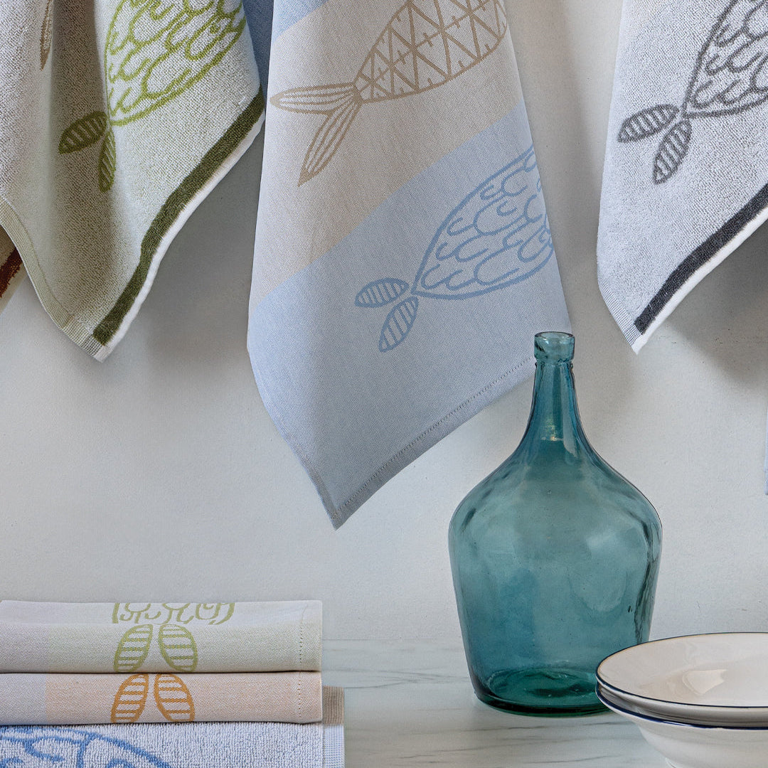 Virtuves dvieļi MARIS, 100% kokvilna, dažādas krāsas, interjerā