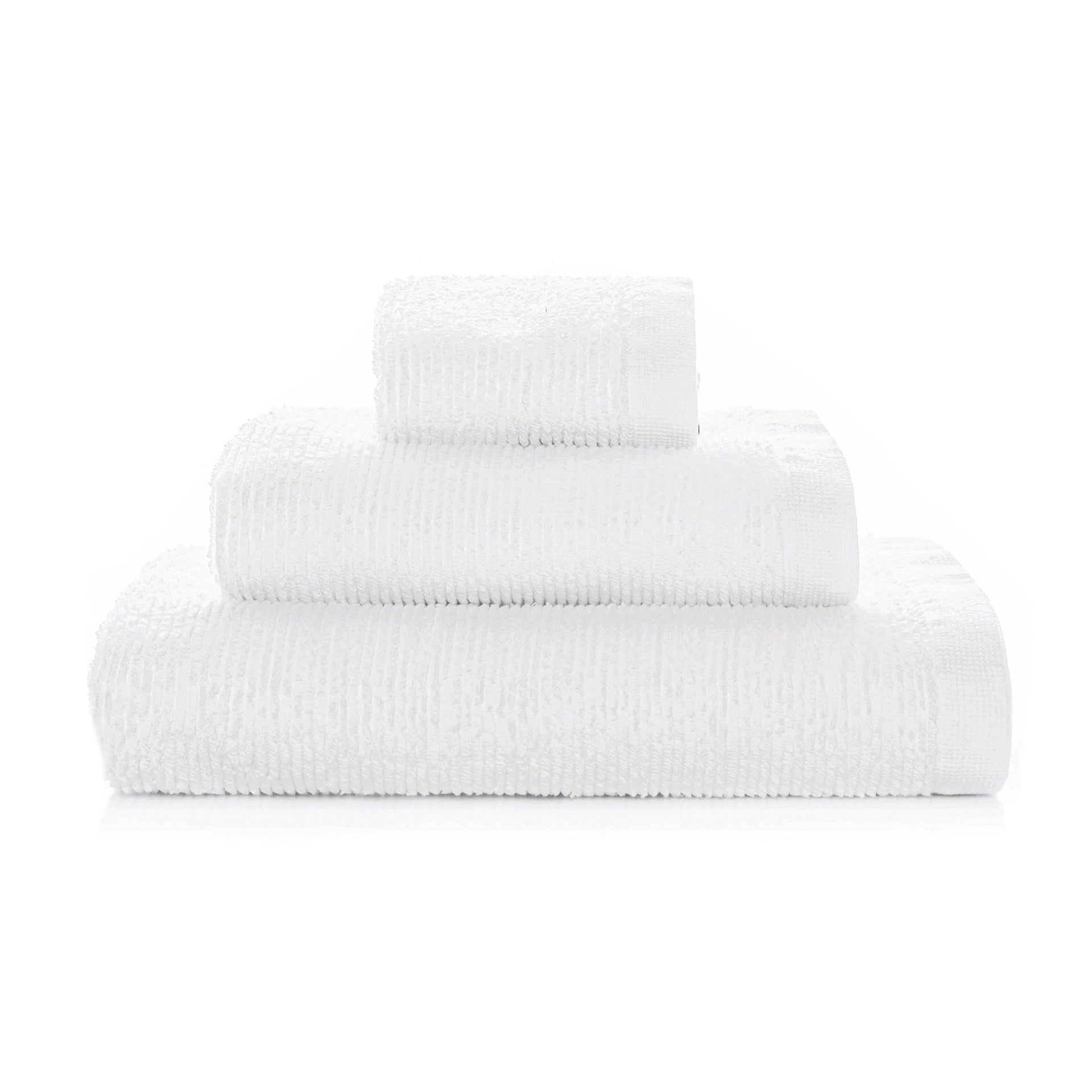 RIBBON frotē dvieļi no 100% ķemmētās kokvilnas, 550 g/kvm 9 krasas (Portugāle)