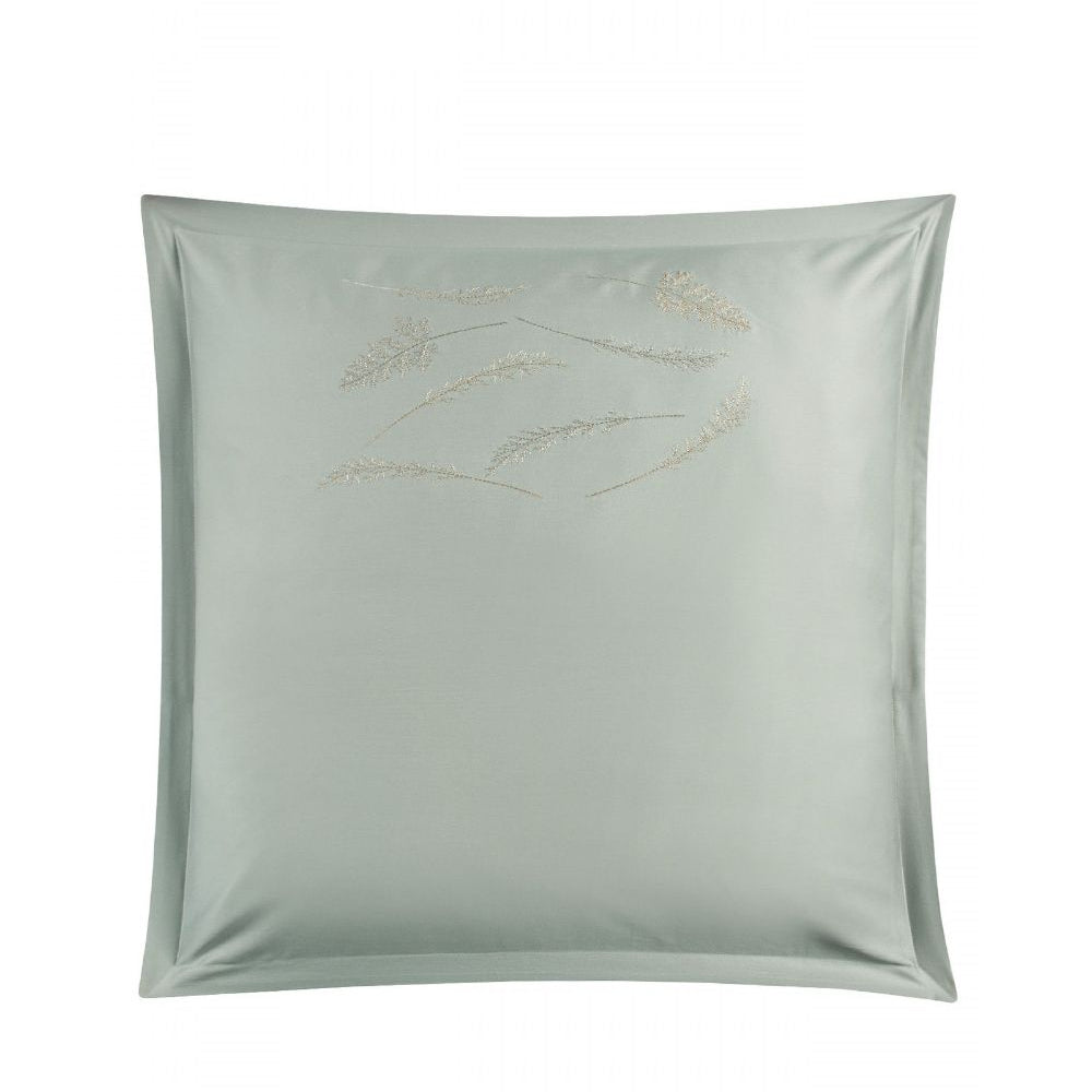 spilvendr.āna oxford VIENNA 100% kokvilna, 300TC satīns,ar izšuvumu, olīvu