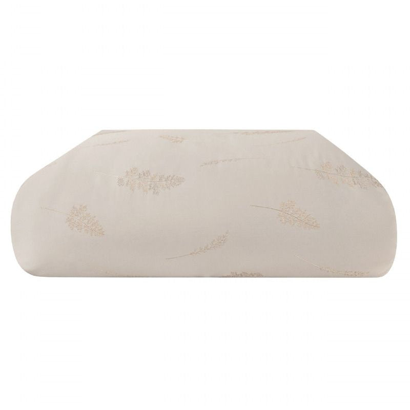 segas pārvalks VIENNA 100% kokvilna, 300TC satīns,ar izšuvumu, latte