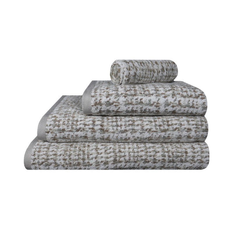 frotē dvieļi Prince of Wales, 100% kokvilna, 500g/kvm, bēšs melanžs