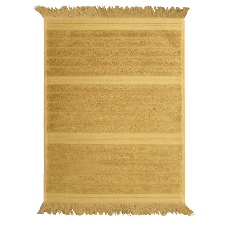 Frotē dvieļi NATURAL, 100% organiskā kokvilna, 500g/kvm, sinepju dzeltens