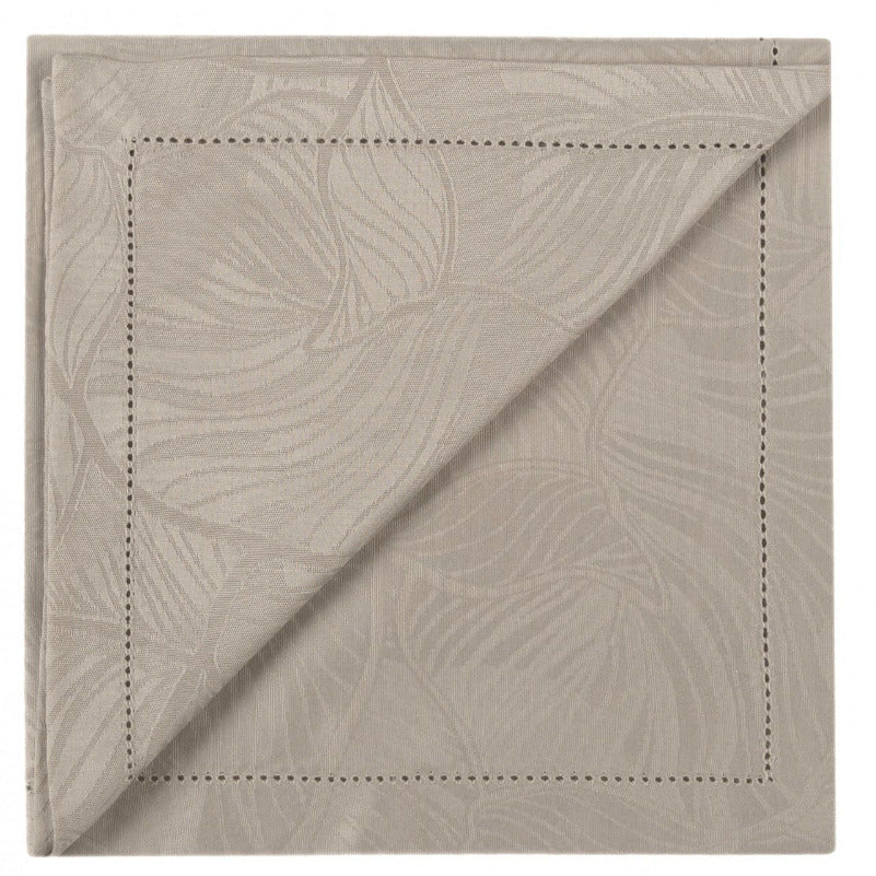 Servēšanas salvete GLORIA, 100% kokvilna, žakards, latte