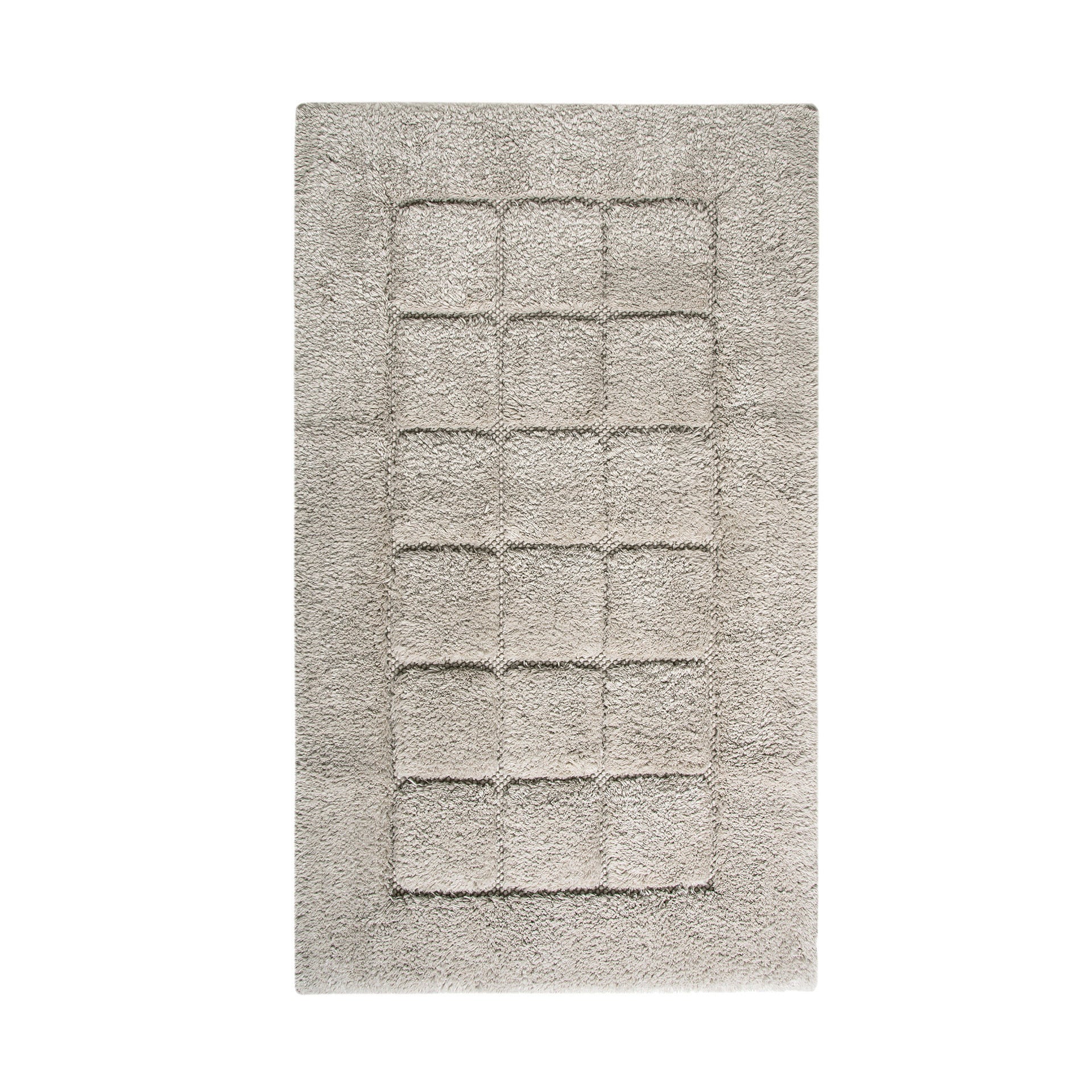biezs frotē vannas paklājs HEAVEN, 100% superior cotton, Zero twist, fog, pelēkbēšs