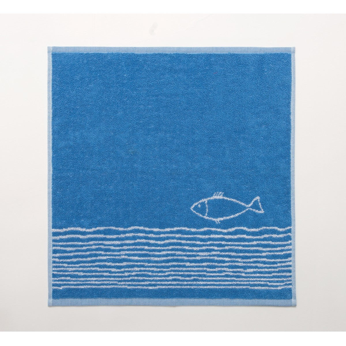 Virtuves dvielis NAUTILUS, 100% kokvilna, 440 g/kvm, frotē audums, 50x50 roku dvielis, zils