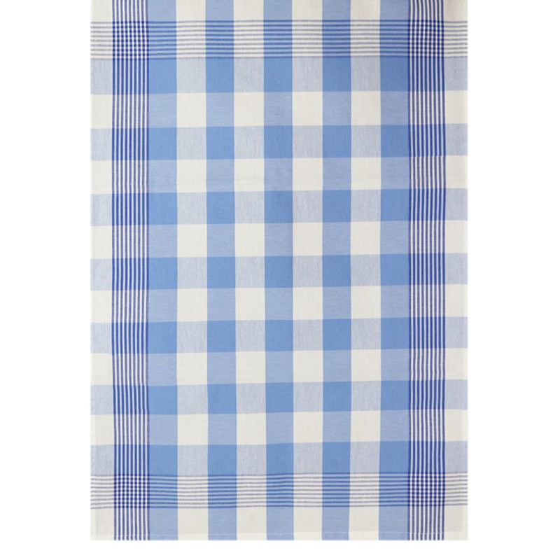 Virtuves dvieļi ESSENTIAL, 100% kokvilna, 260 g/kvm, 50x70 trauku dvielis, rūtiņu, zils