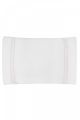 Mazuļu spilvendrāna IRIS 30x40 white/pink