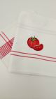 Virtuves vafeļdvielis ar izšūvumu 50x70 TOMATE 100% kokvilna