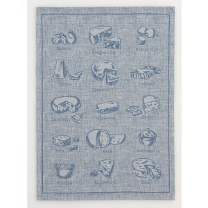 Virtuves dvielis CHEESE 50x70 blue