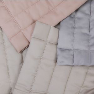 Beam gultas pārklājs 240x270 taupe  100% kokvilna  Satīns 300TC